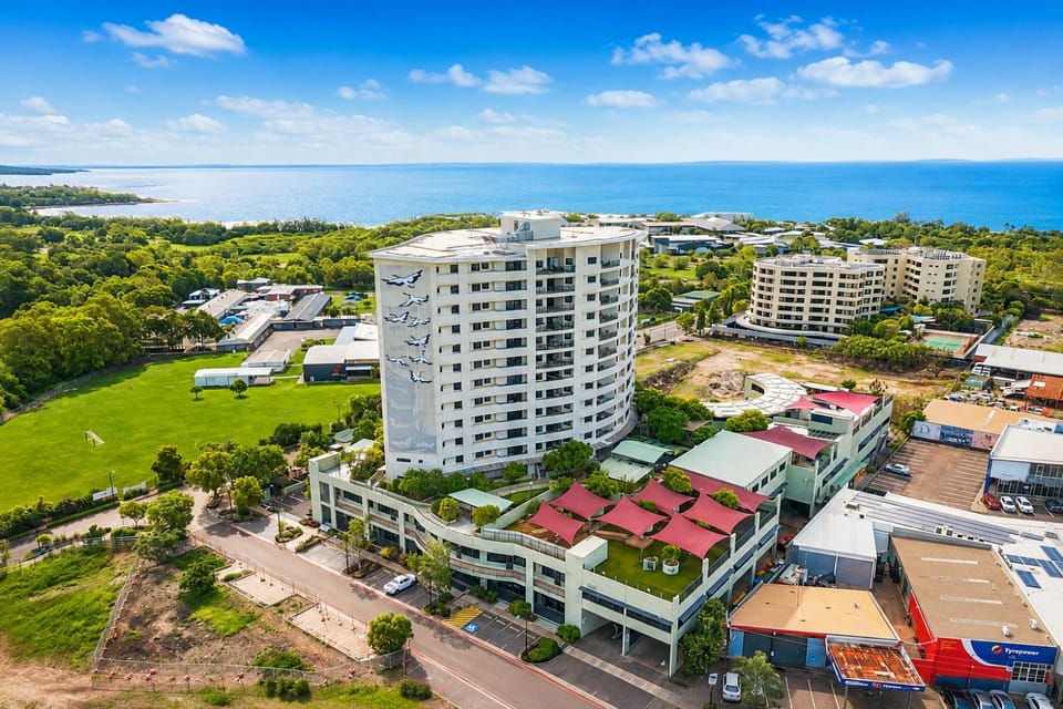 Luxury Parap Retreat with Pool and Gym Apartment in Parap