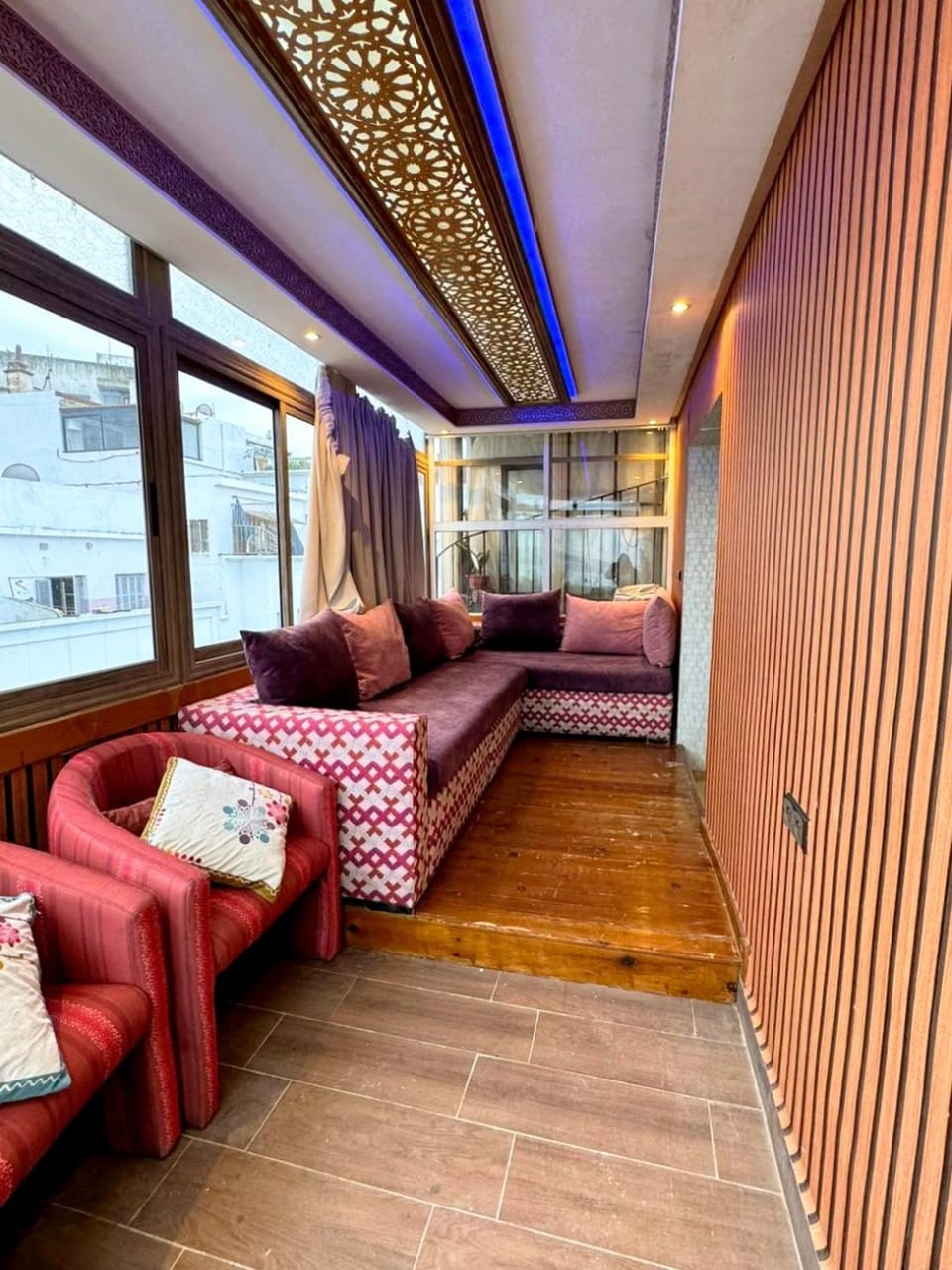 the history balcony Apartment in Tangier