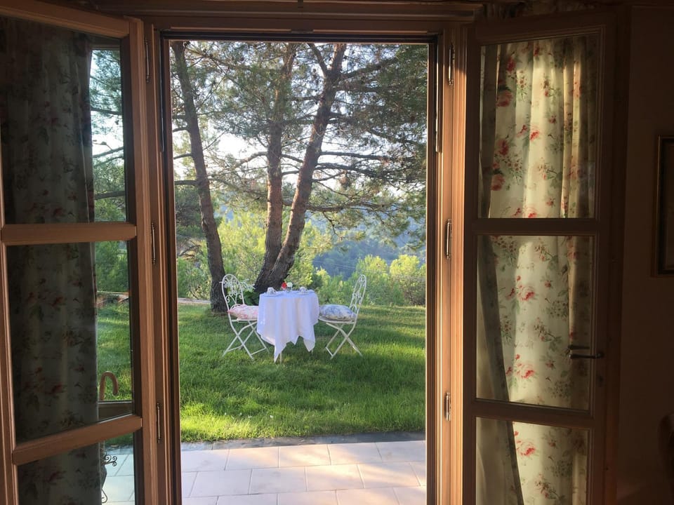 Property building, Garden view