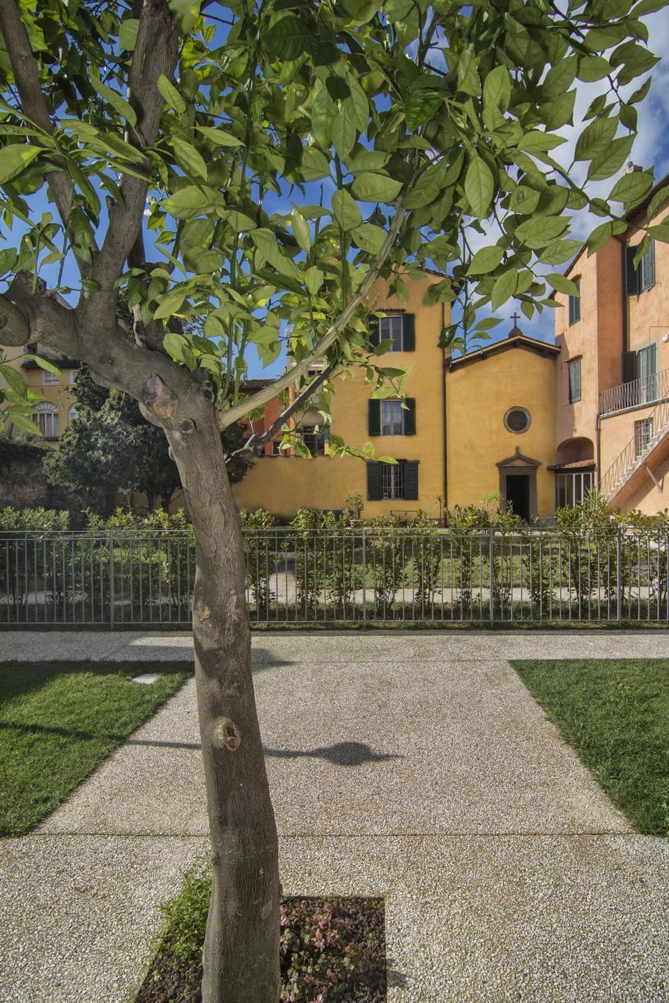 Property building, Garden