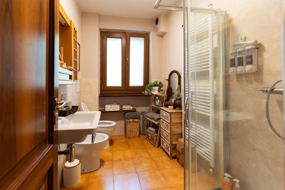 Shower, Toilet, Bathroom, towels