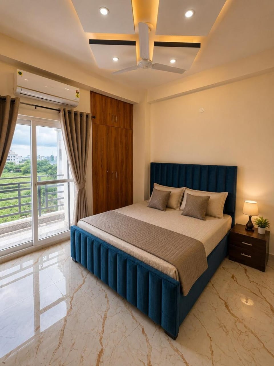 Luxury 2 plus Study BHK Mountain View Apartment in Dehradun