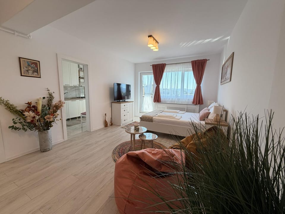 Communal lounge/ TV room, Bed, Living room, Photo of the whole room, Seating area, Bedroom