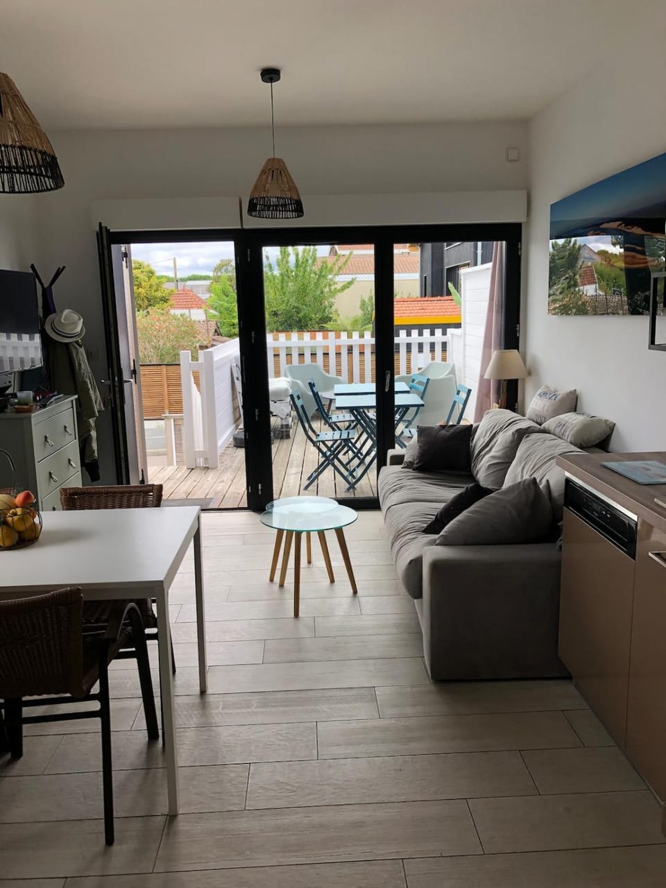 Joli T2 dans petite résidence avec vue port Apartment in Arcachon