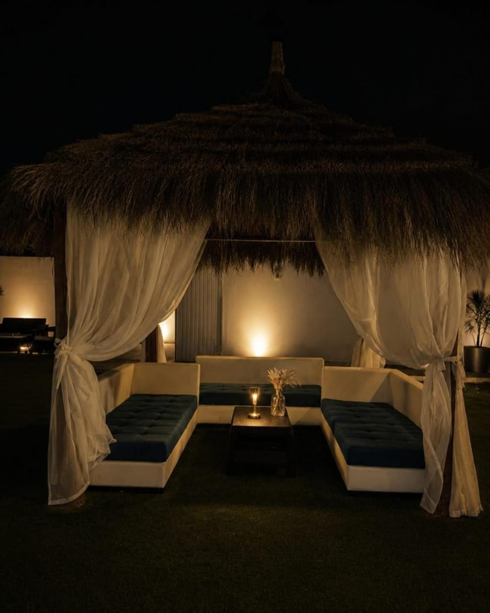 Night, Swimming pool