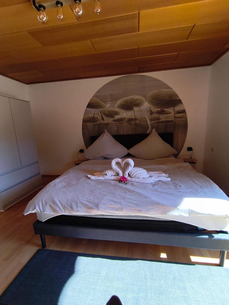 Bed, Bedroom, wardrobe
