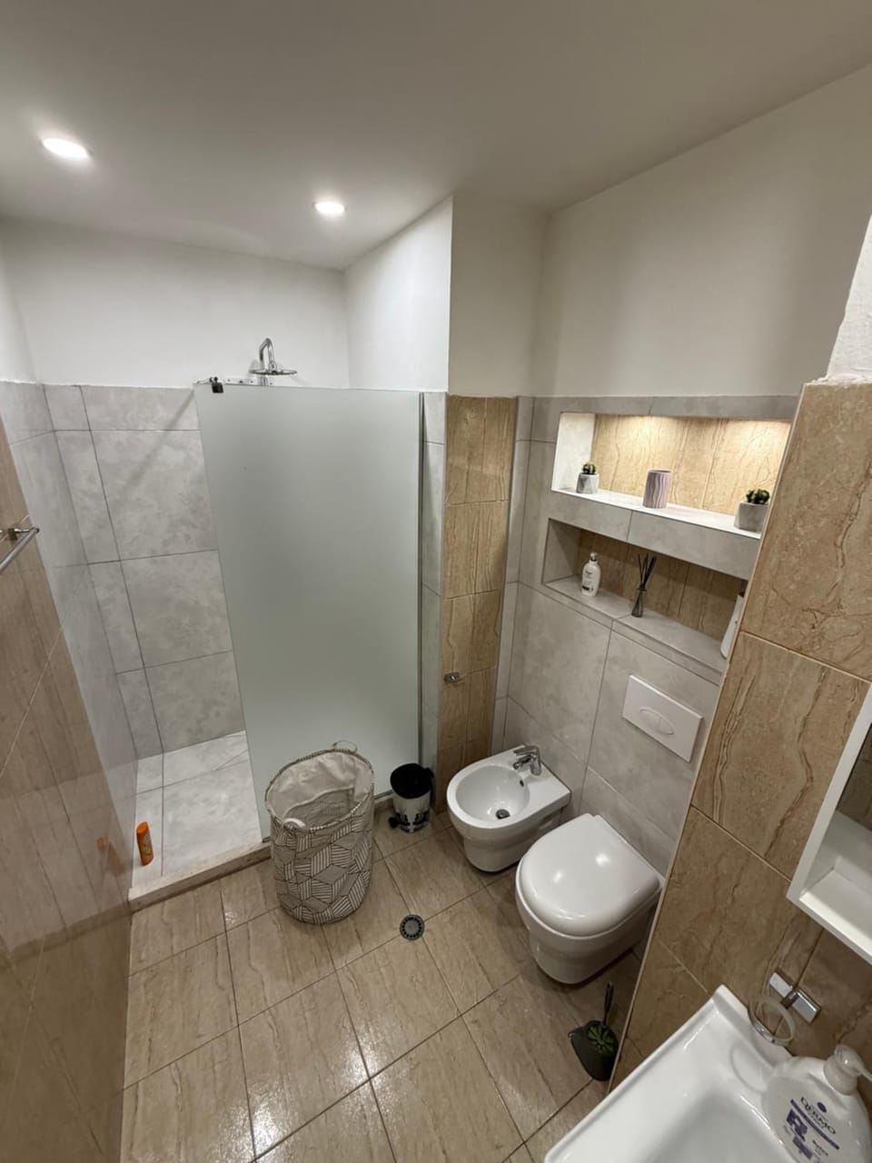 Shower, Toilet, Bathroom, bidet, towels