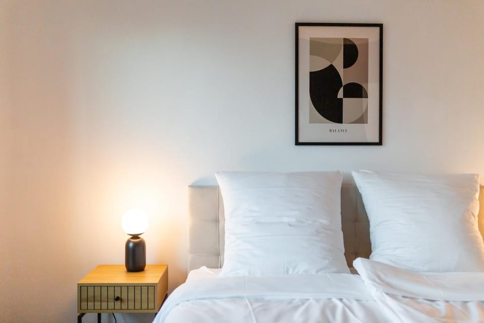Bed, Decorative detail, Bedroom
