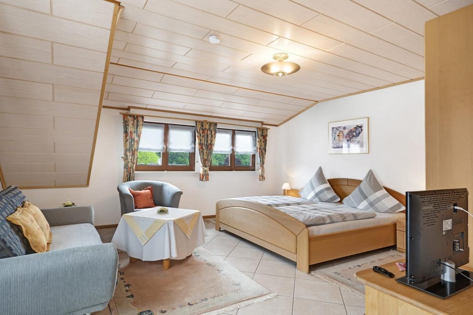 Property building, Living room, Bedroom