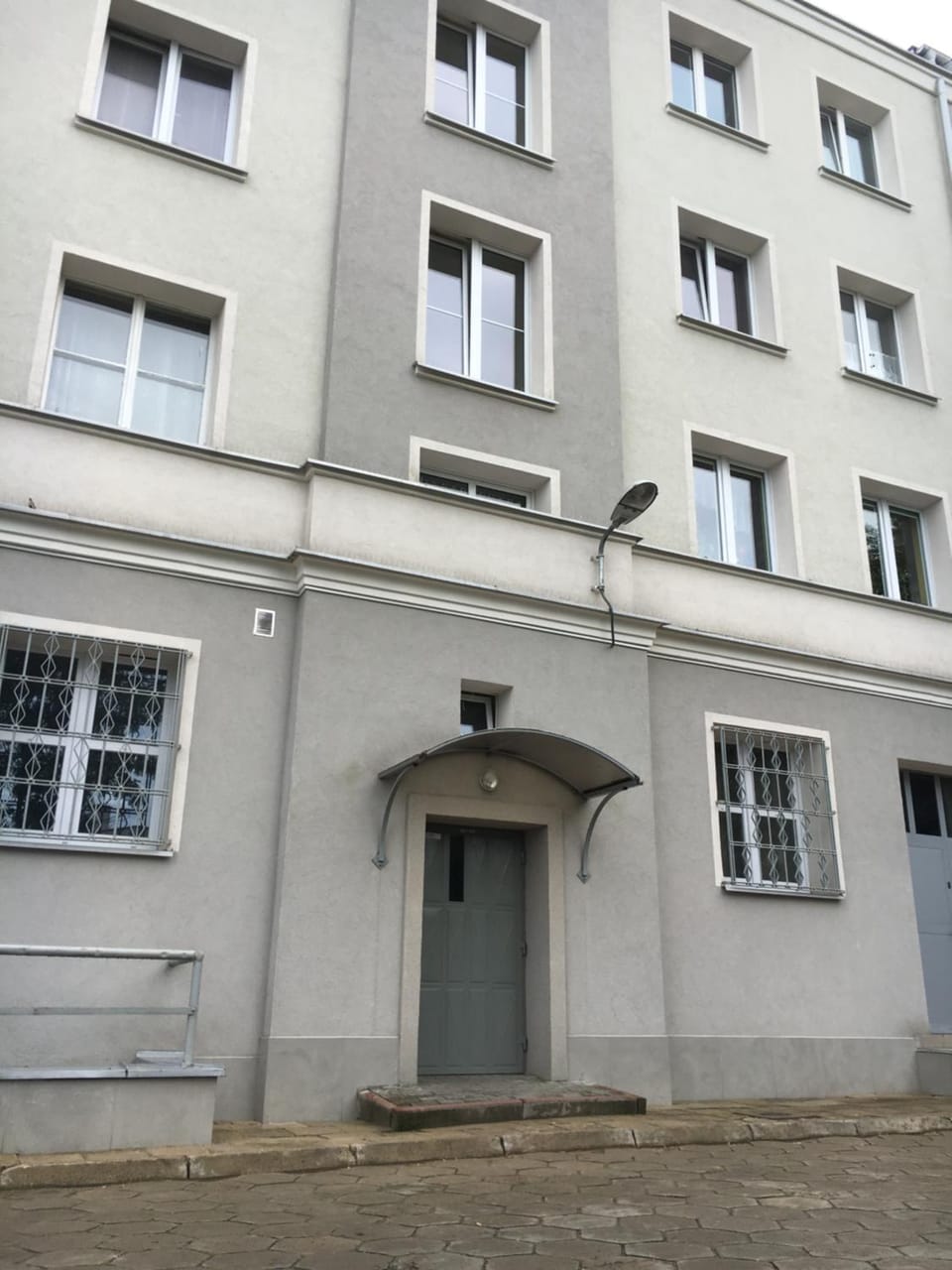 Property building, Facade/entrance, Neighbourhood, Floor plan
