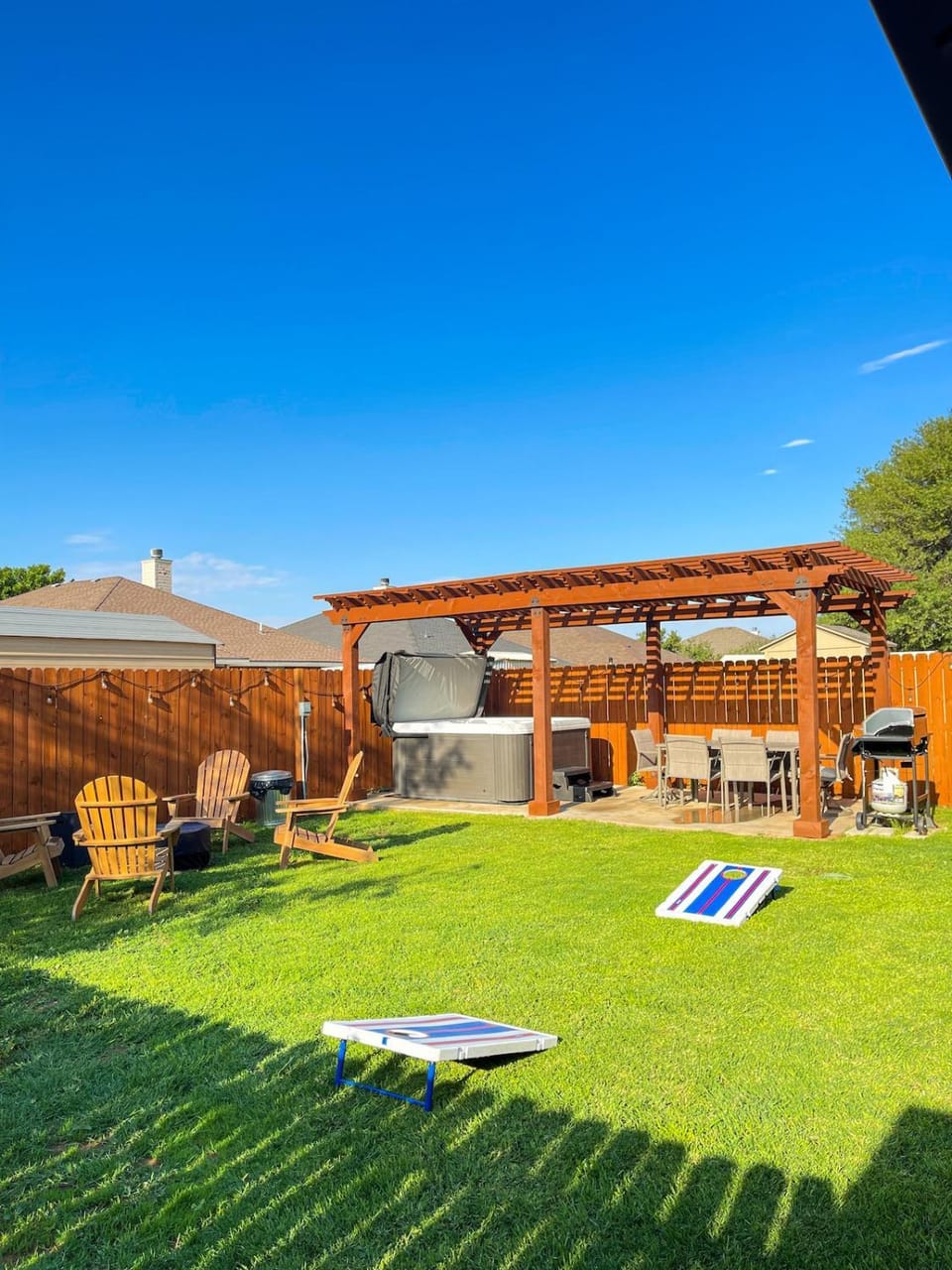Hot Tub, Garden view