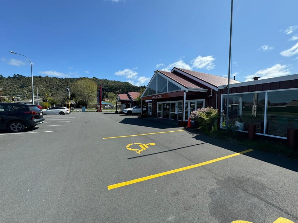 Property building, Day, Parking