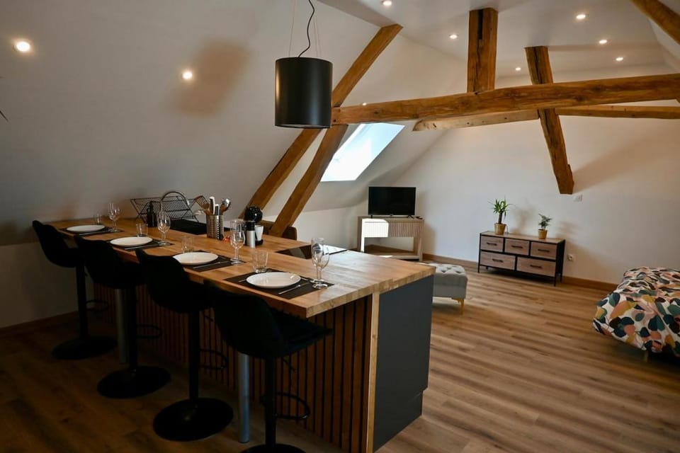Superbe Loft proche Troyes & Parking facile Apartment in Grand Est
