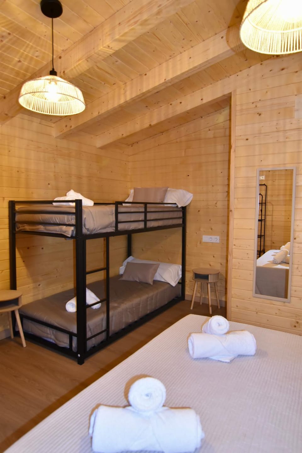 Photo of the whole room, Bedroom, bunk bed