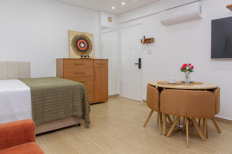 Praia Gonzaguinha studio completo e confortável Apartment in Santos