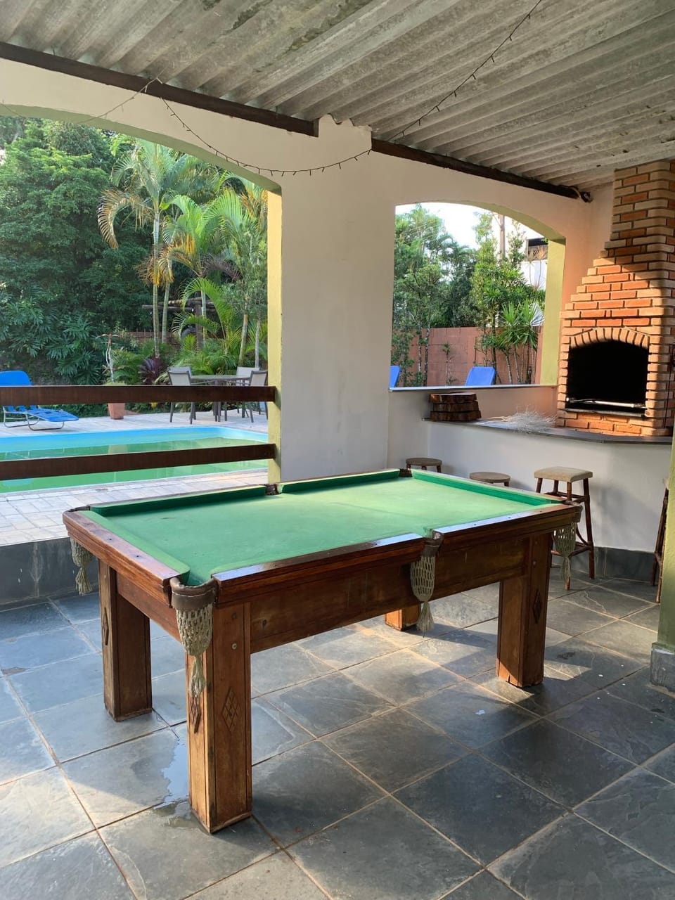 BBQ facilities, Billiard