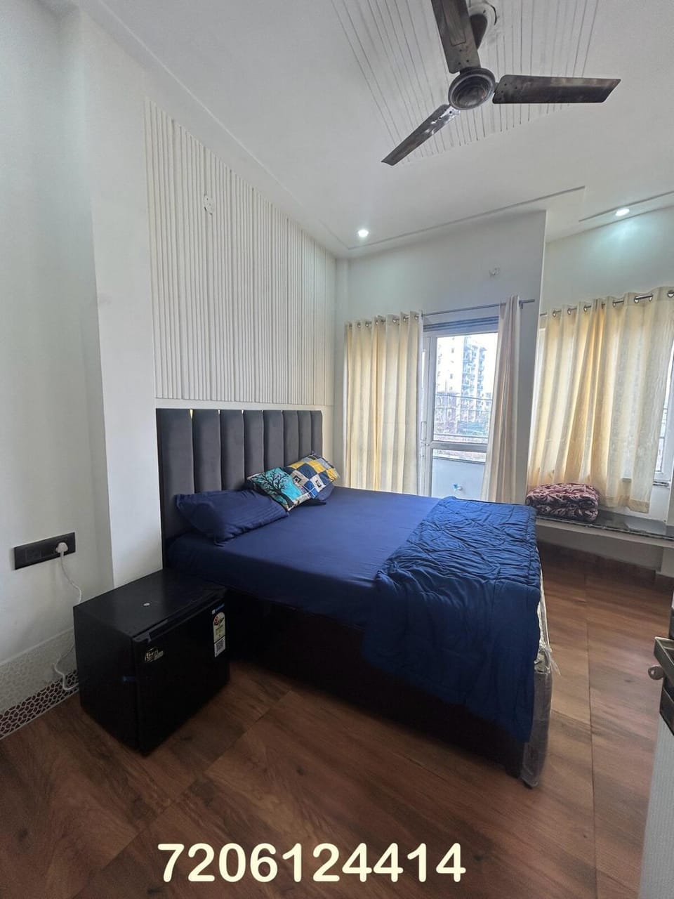 Communal lounge/ TV room, Bed, Photo of the whole room, Bedroom