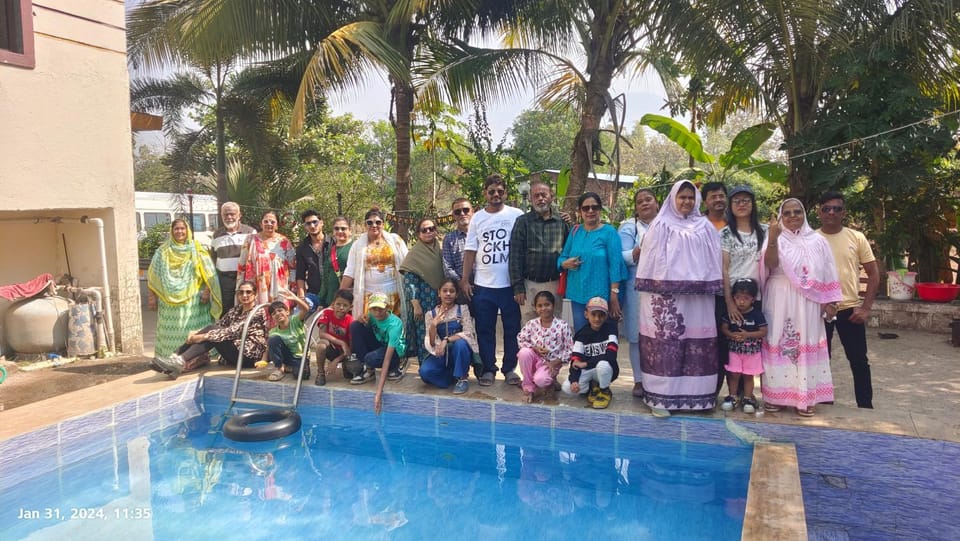 Pool view, Swimming pool, children, Family