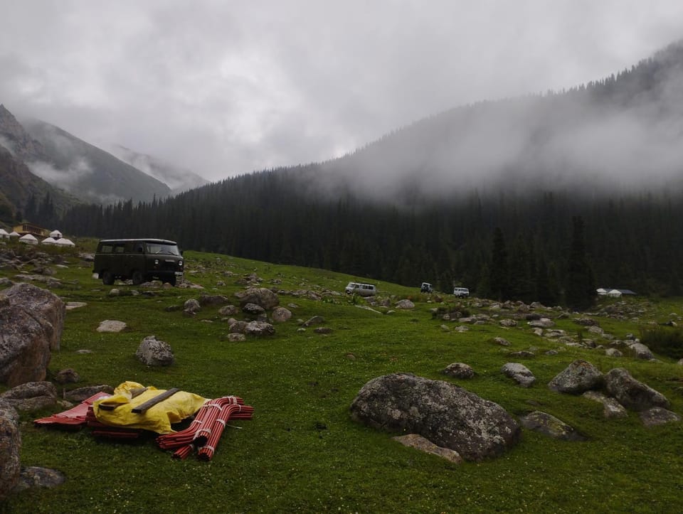 Nomad yurt camping Campground/ 
RV Resort in Almaty Region, Kazakhstan