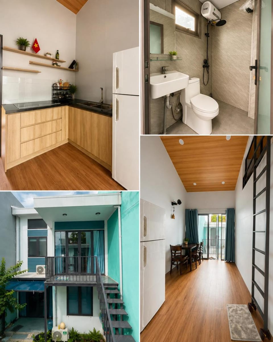 Bathroom, Kitchen or kitchenette, Living room