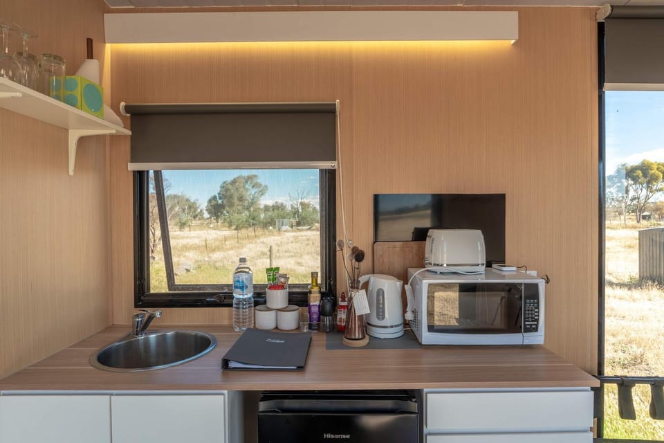 Alpaca Paddock X by Tiny Away House in South Australia
