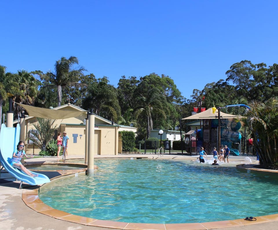 Children play ground, Aqua park, Swimming pool