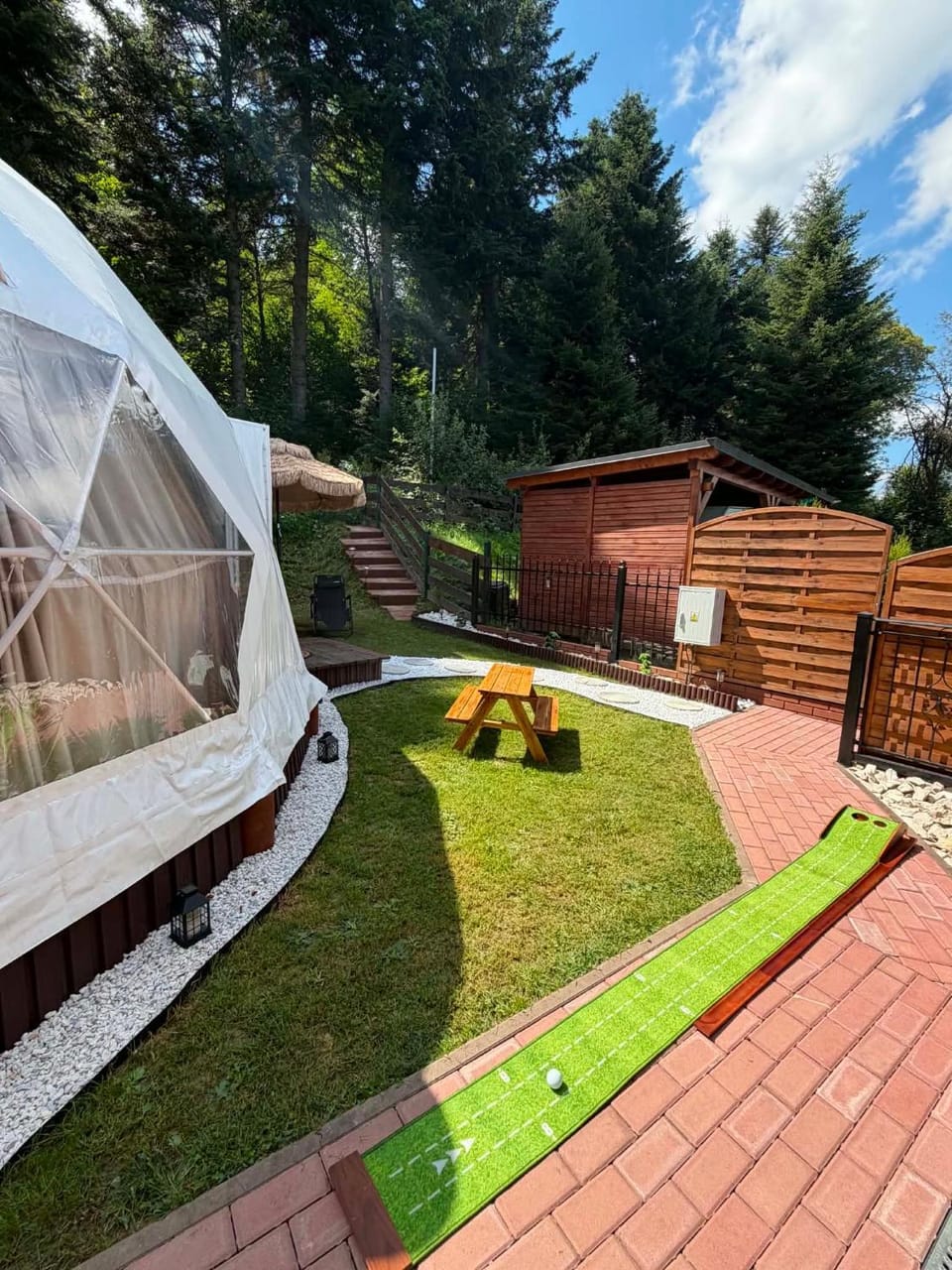 Glamping Bieszczadzki Amor Luxury tent in Poland