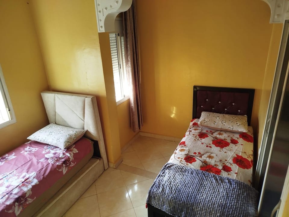 Spacious 2-Bedroom Apartment Near the Beach with Free Parking Apartment in Mohammedia