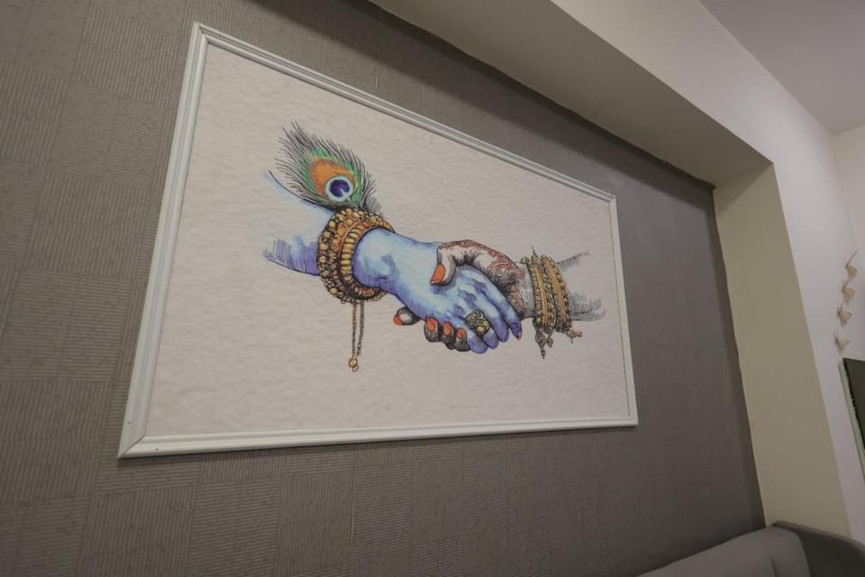 Morpankh Kutir elegant Krishna peacock themed have Apartment in Uttar Pradesh