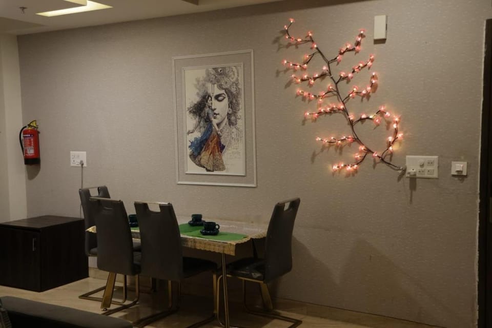 Morpankh Kutir elegant Krishna peacock themed have Apartment in Uttar Pradesh