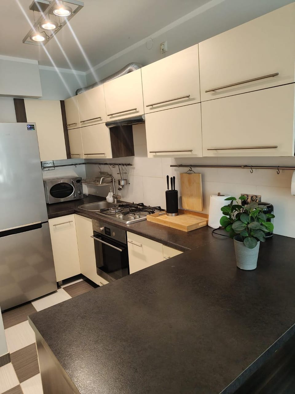 Coffee/tea facilities, Kitchen or kitchenette, dishwasher, oven, stove