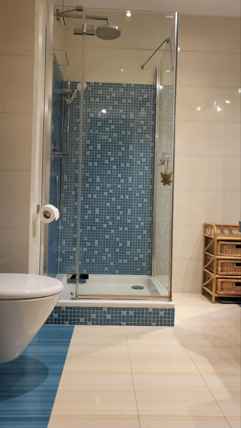 Shower, Bathroom, towels