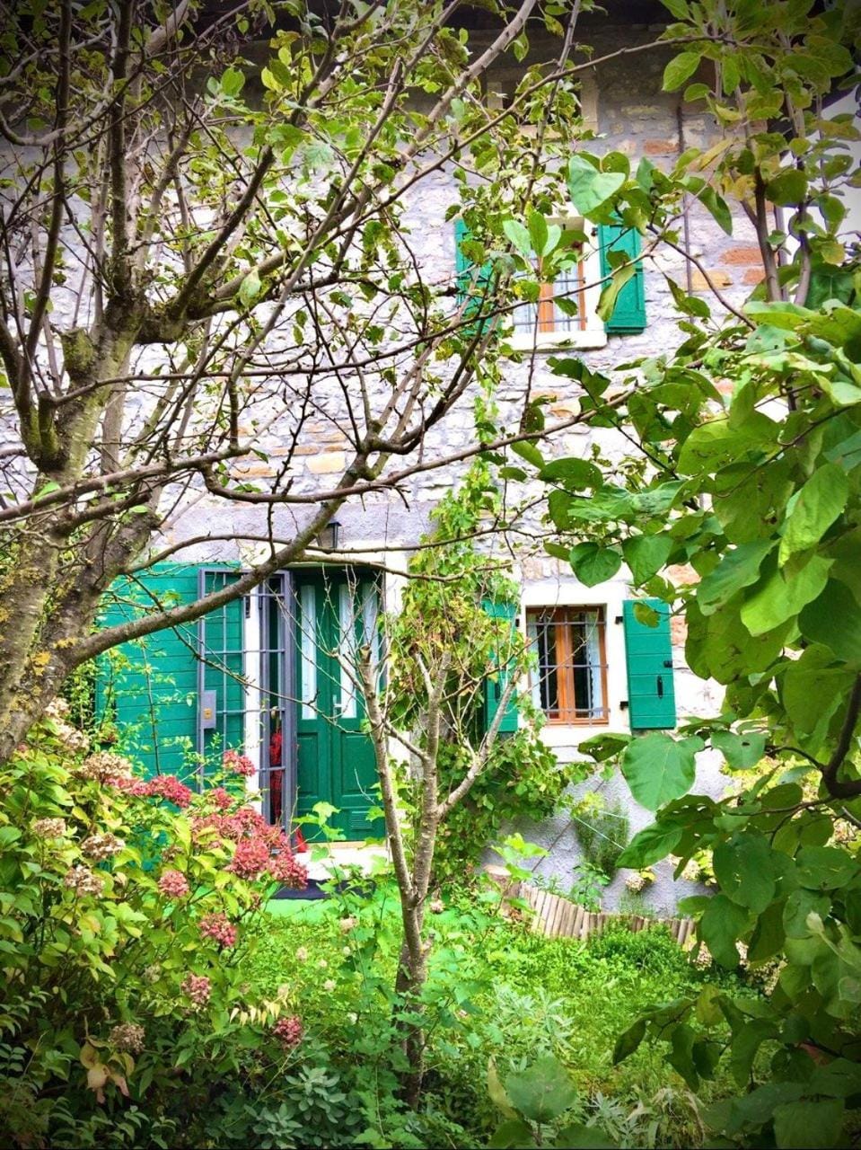 Property building, Garden, Garden view