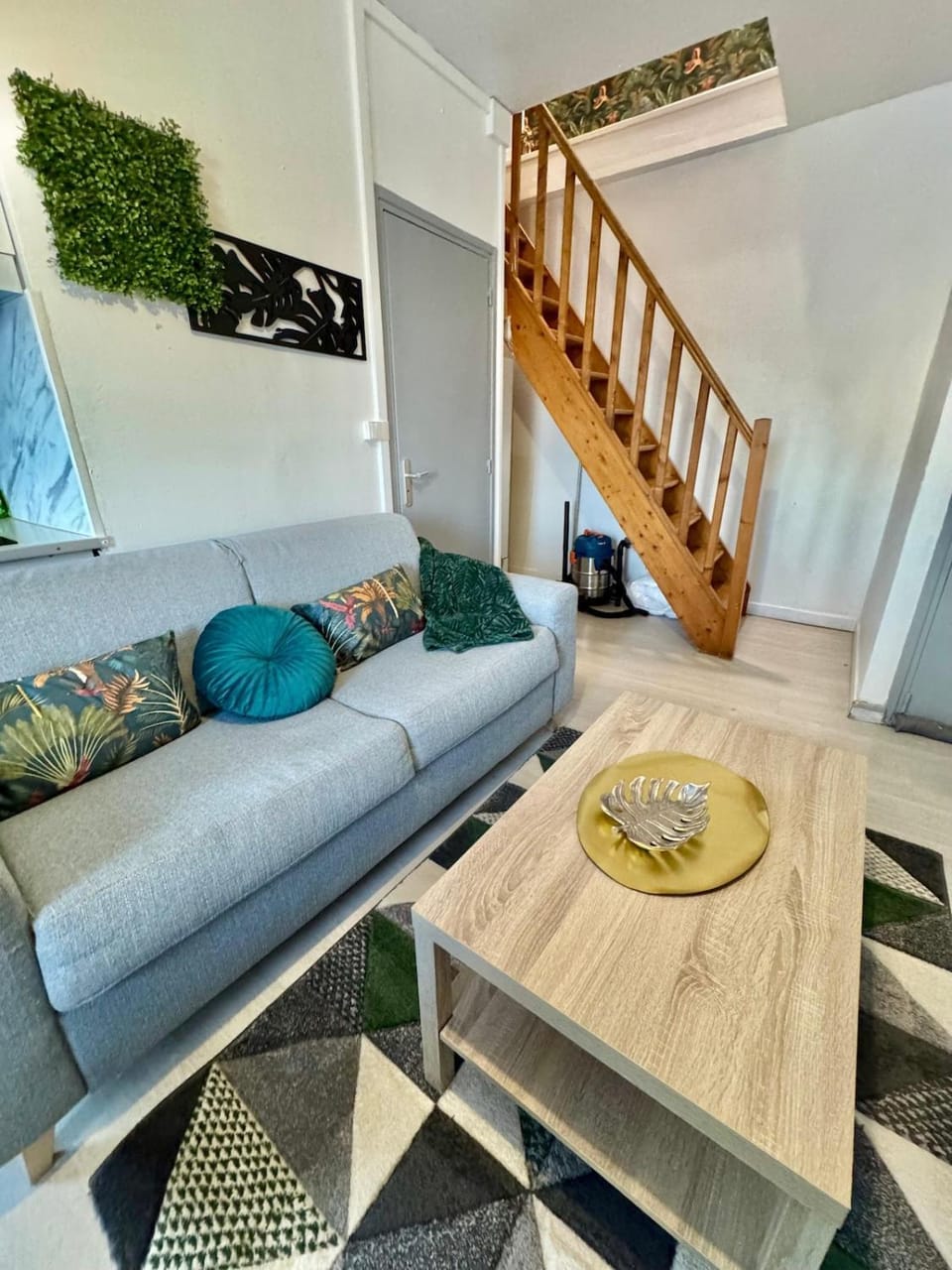 Duplex Tropical Chic - Clim & Check-in autonome Apartment in Hauts-de-France