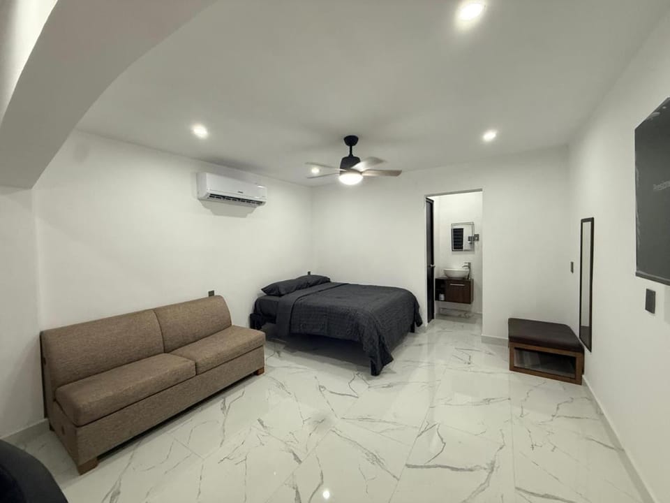 Living room, Bedroom
