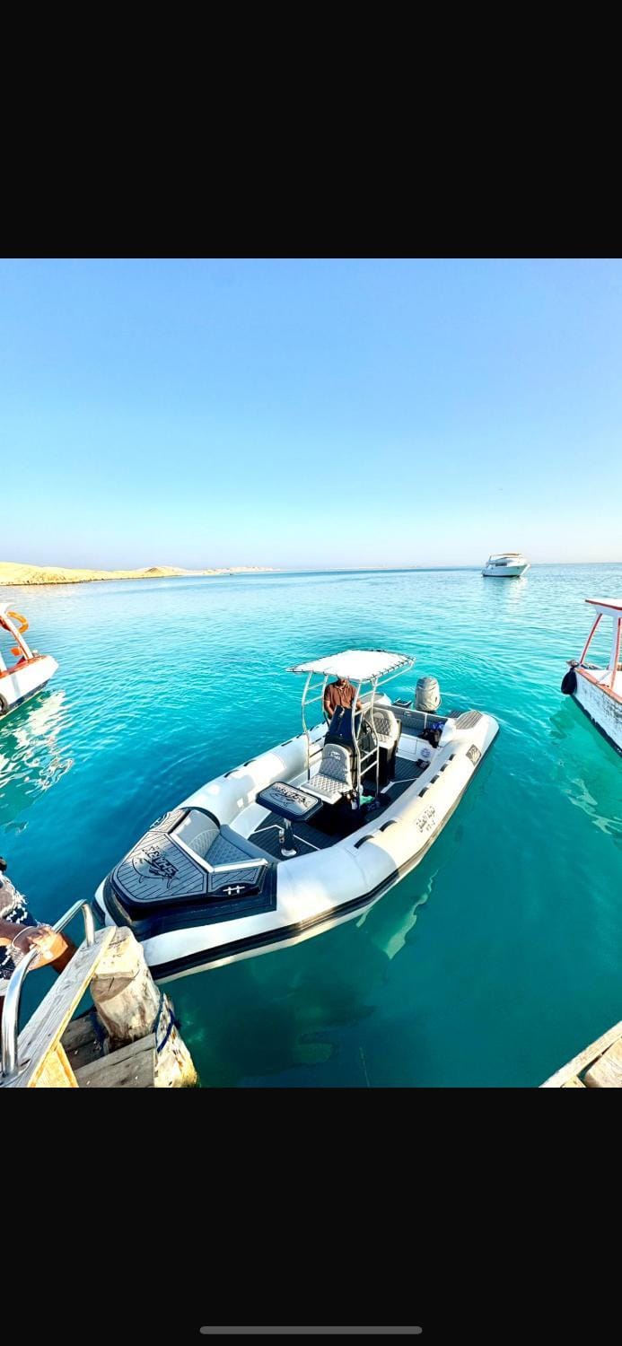 Speed boat Milan Docked boat in Hurghada