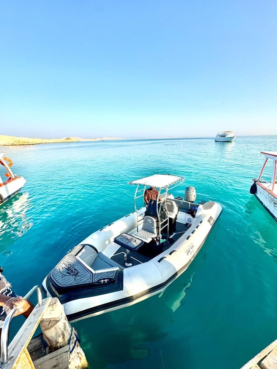 Speed boat Milan Docked boat in Hurghada