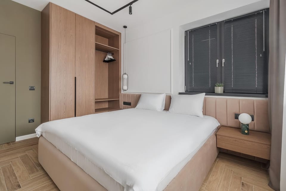 Bed, Photo of the whole room, Bedroom, wardrobe