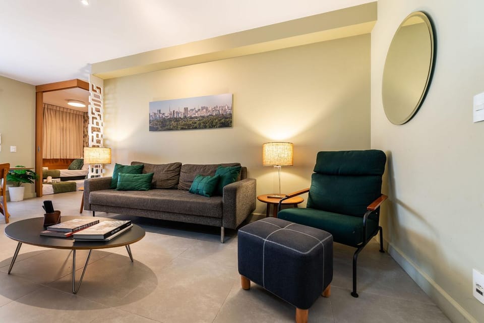 A2/301-2Q+Cama King+Ar p4 ao lado Morumbis&Einsten Apartment in Sao Paulo City