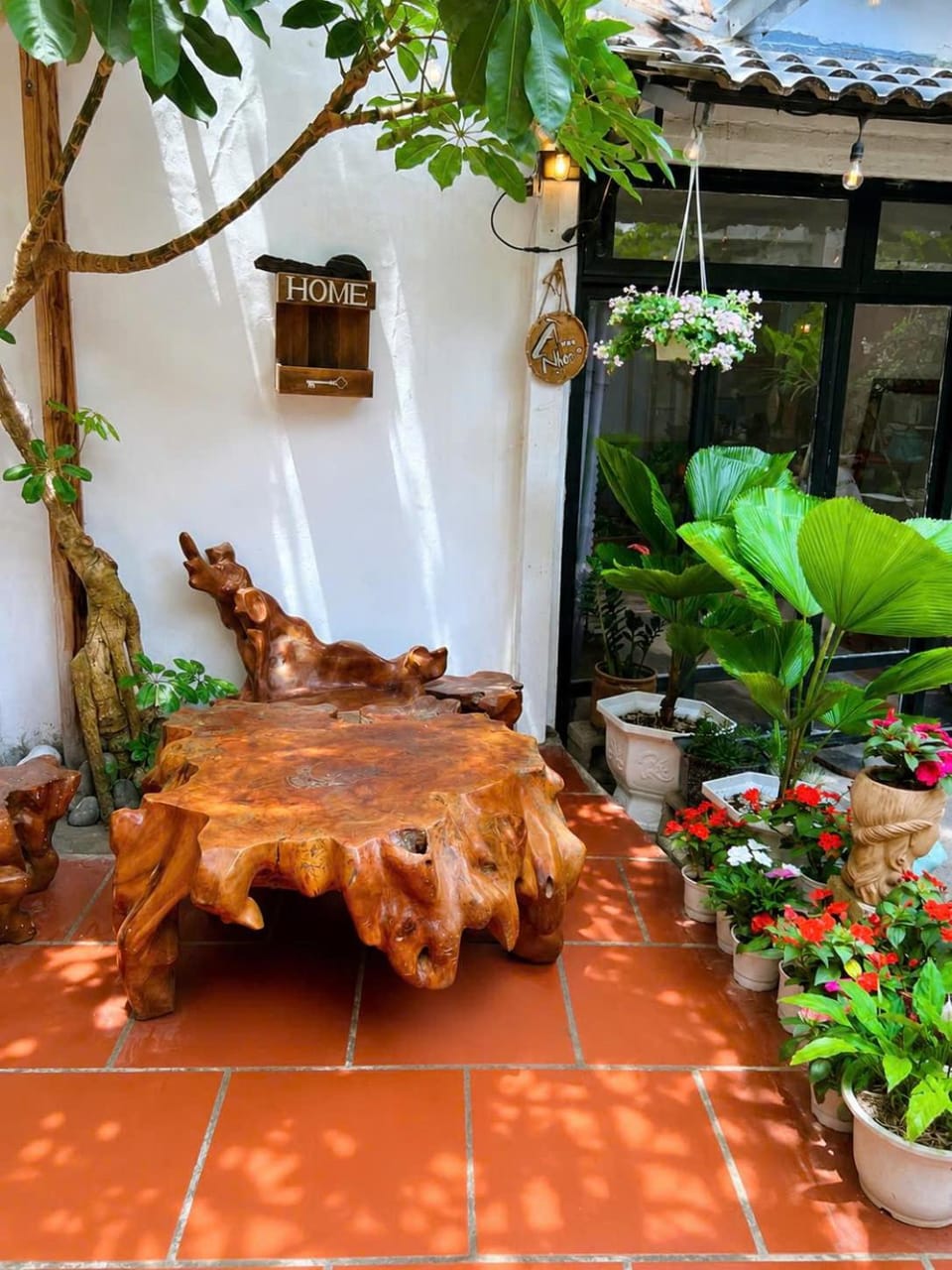Patio, Day, Garden, Garden, Garden view