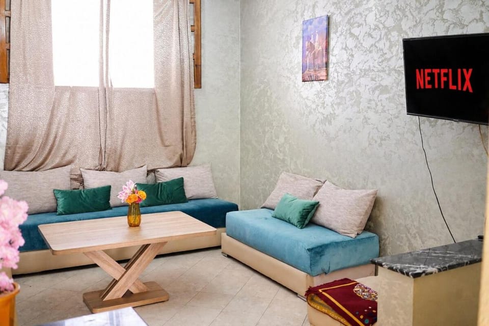 Appartement 2 chambres 70m Rez de chaussée Apartment in Agadir