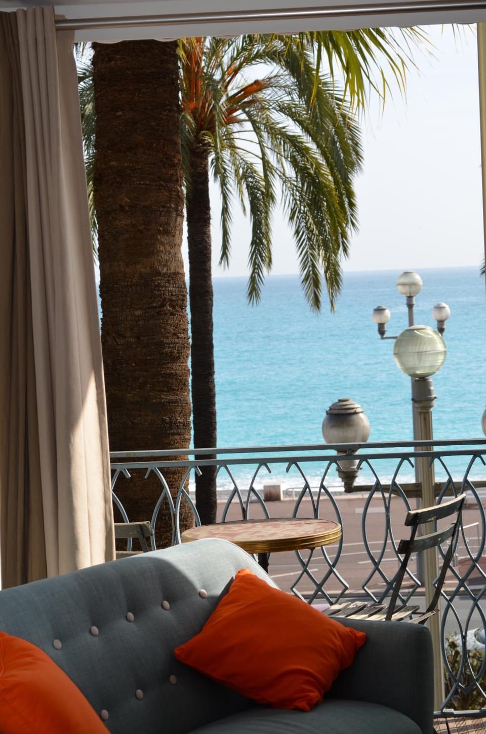 Patio, Day, Balcony/Terrace, Sea view