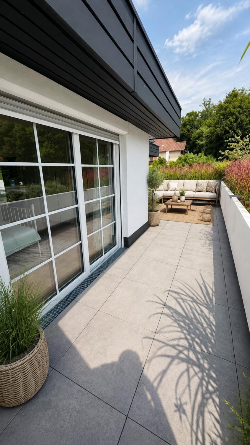 Property building, Balcony/Terrace, Garden view