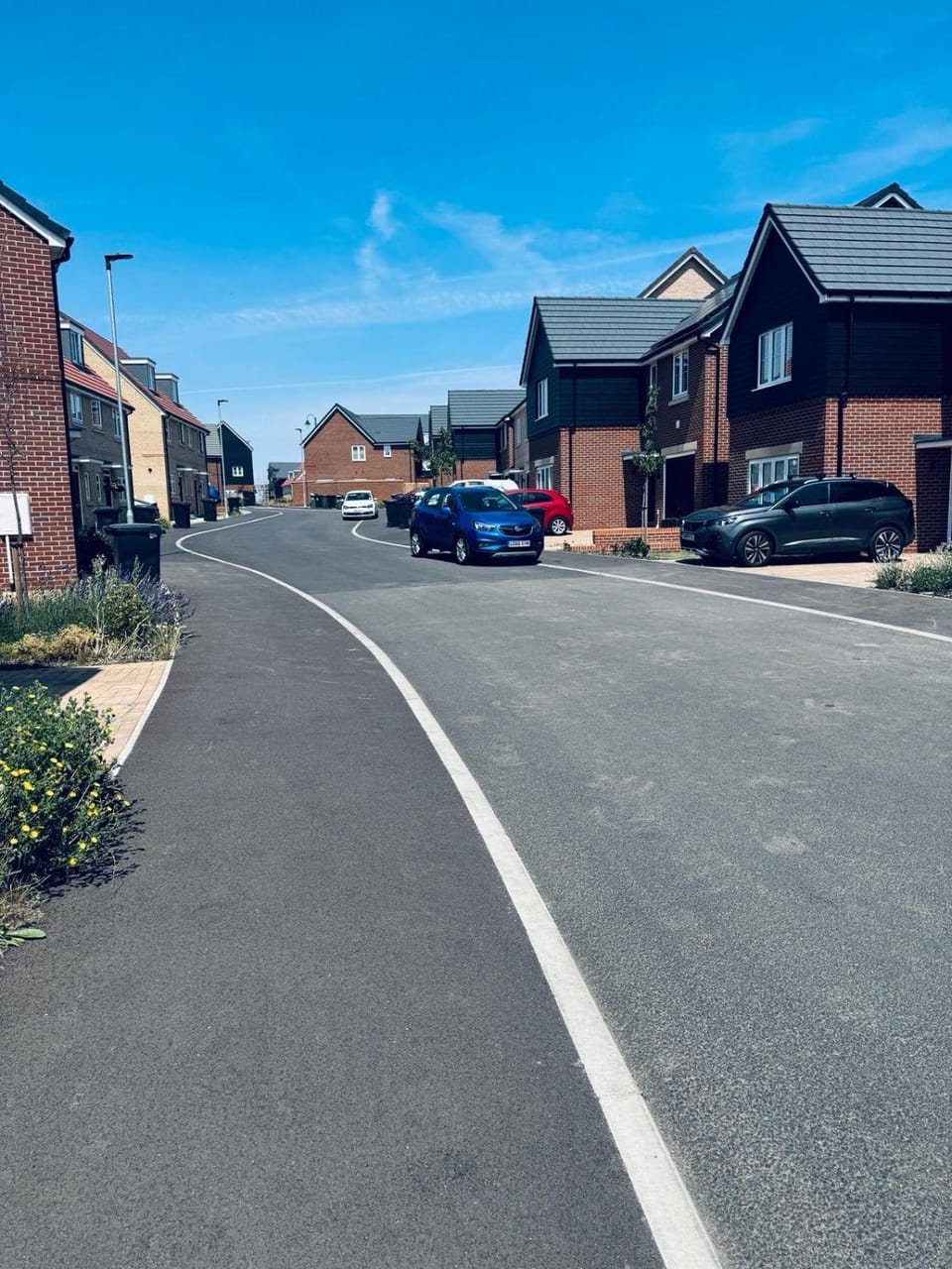Quiet street view