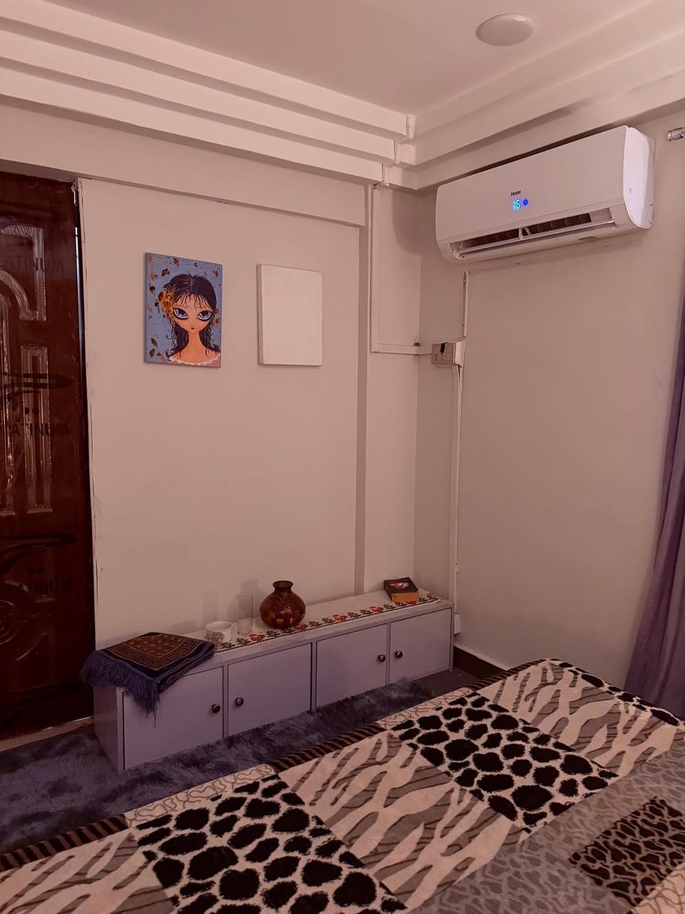 The Beige Retreat Apartment in Karachi