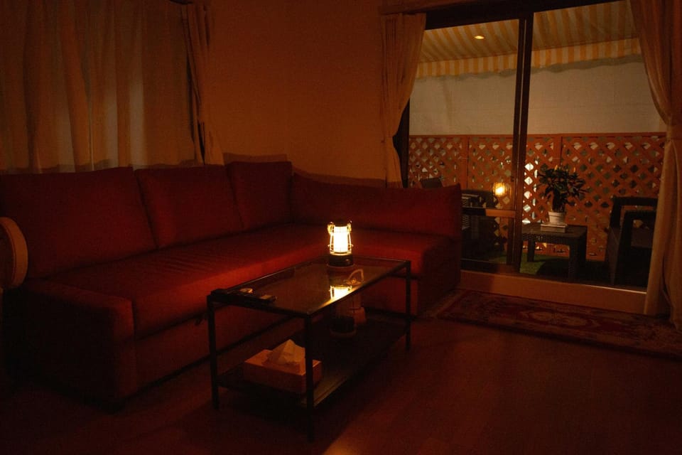 Night, Living room
