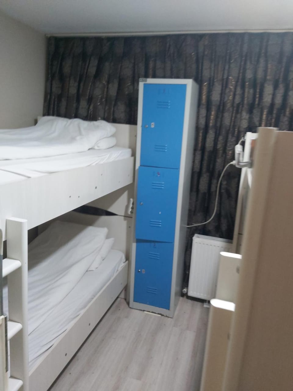 Bed, Photo of the whole room, Bedroom, bunk bed, wardrobe