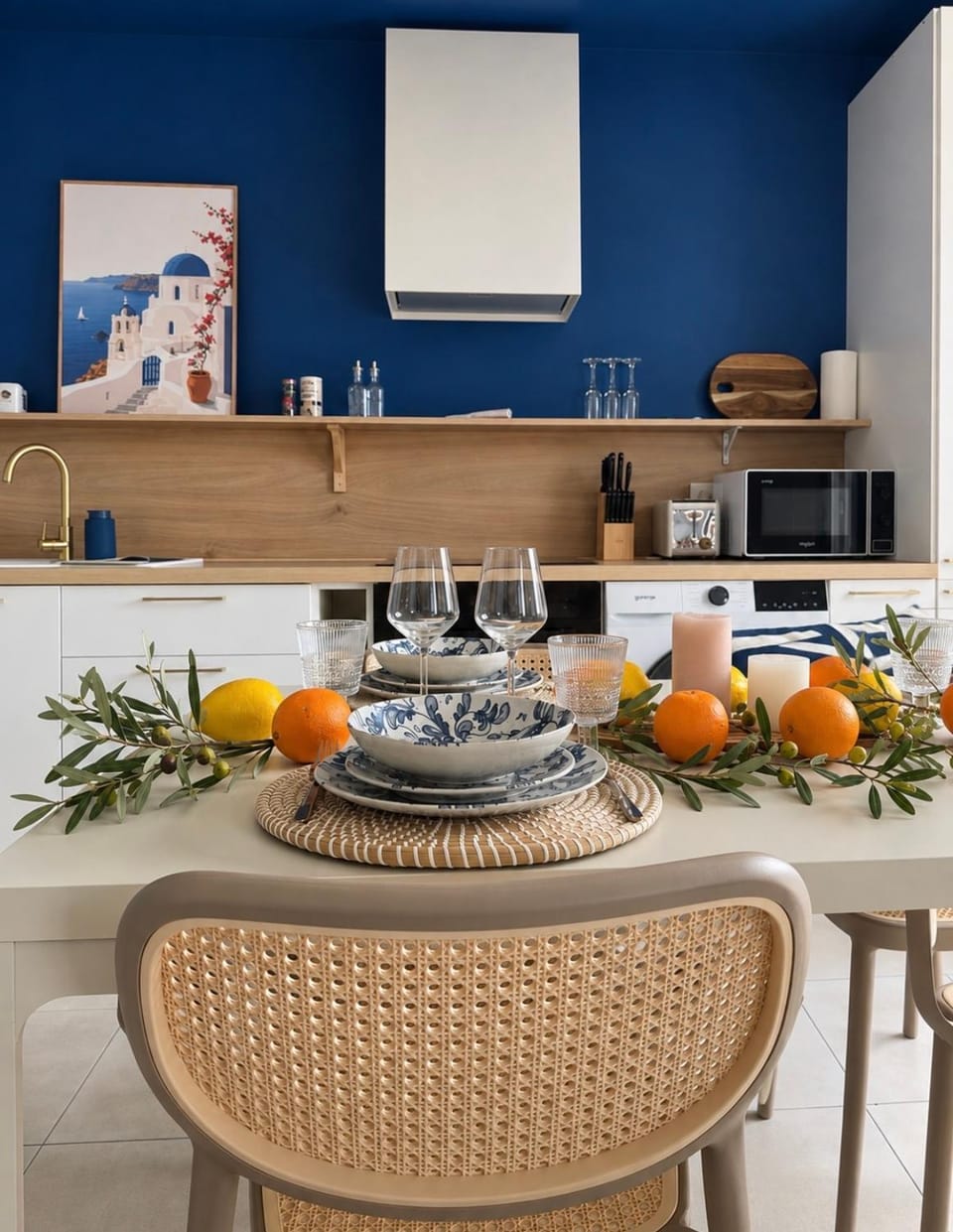 Kitchen or kitchenette, Dining area
