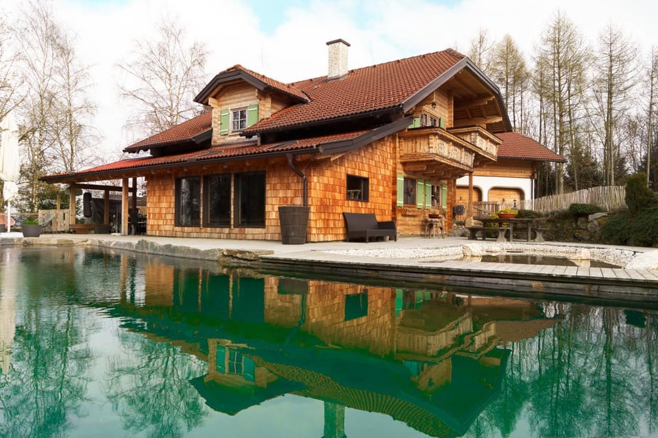 Property building, Day, Natural landscape, Swimming pool