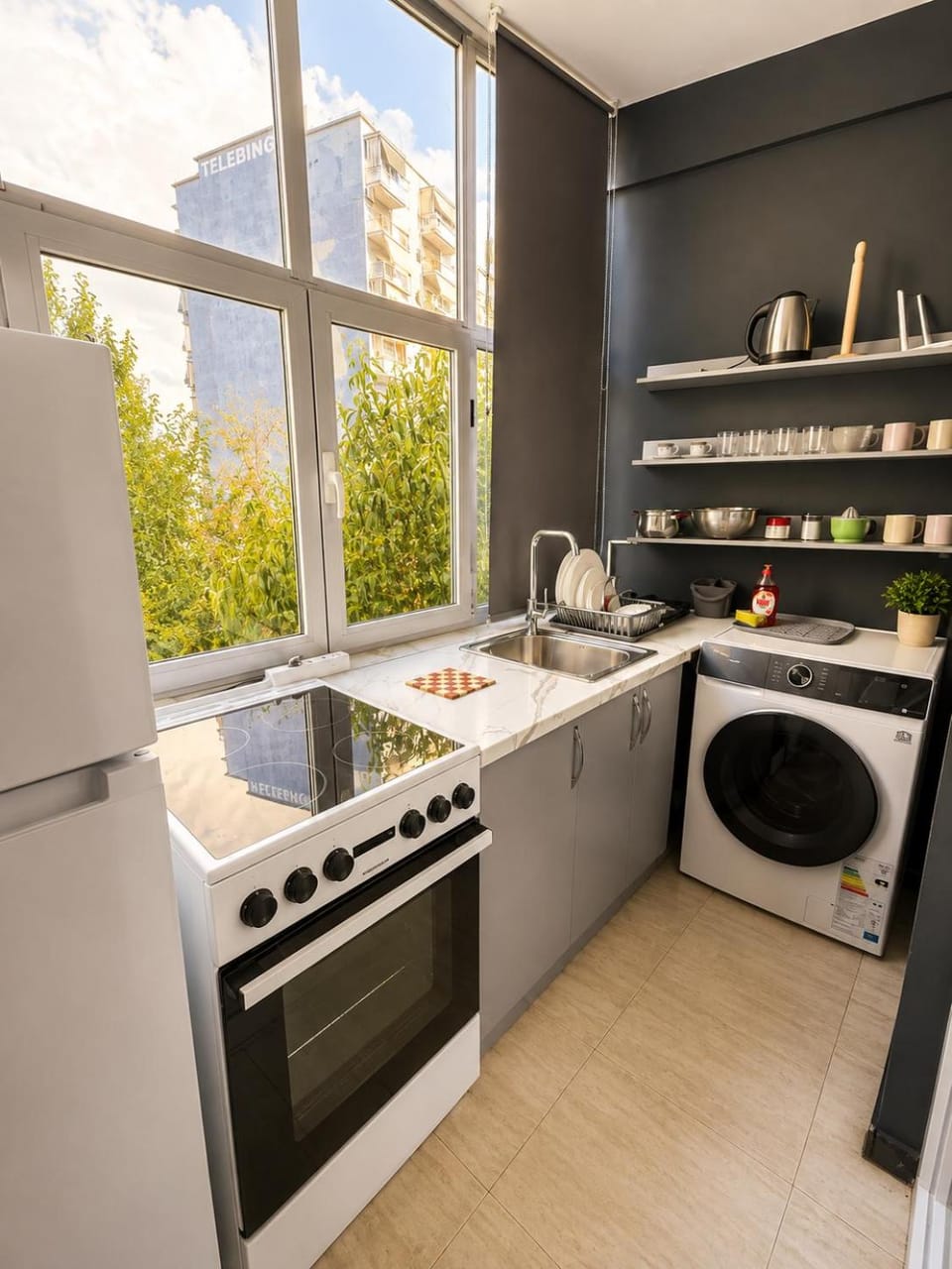 Diella Living New Bazaar Studio Apartment in Tirana